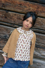 Gemusterte Bluse Figue