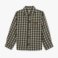 Kariertes Hemd Paname in Grün