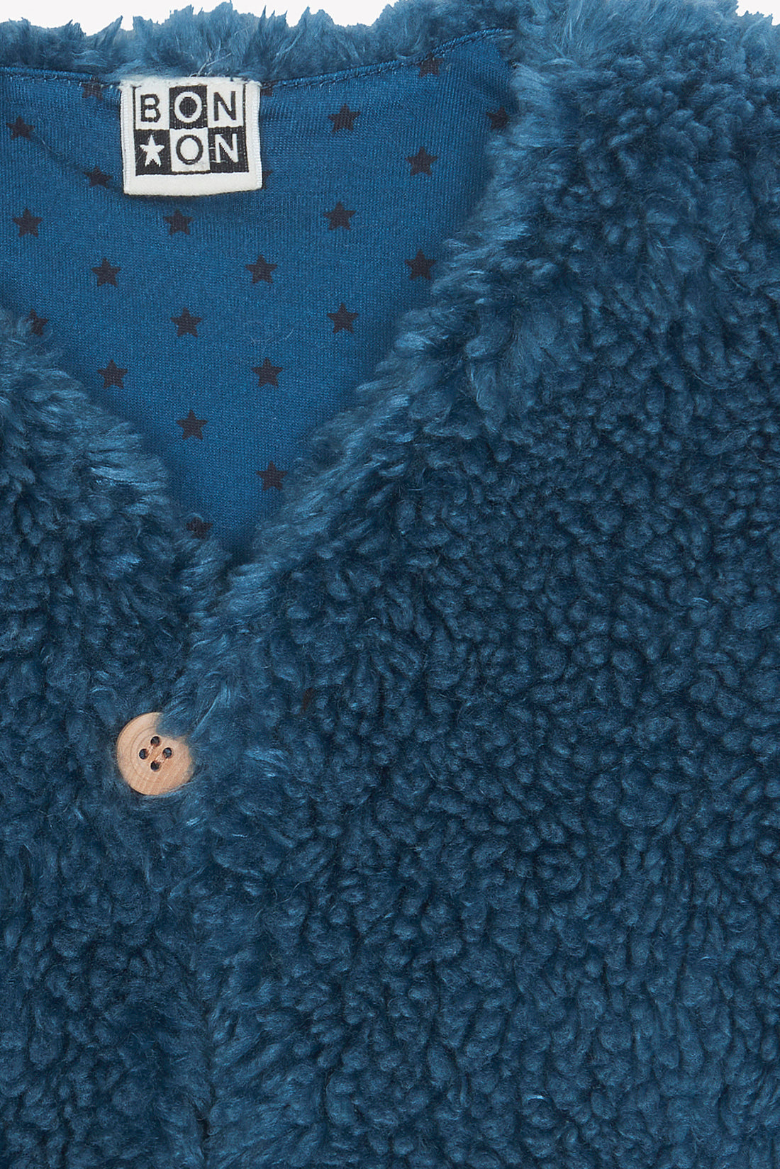 Weste Beti in Petrol Blau