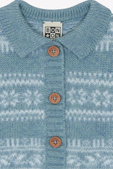 Baby Cardigan Lucien in Hellblau