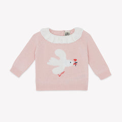 Baby Pullover Lily Bird in Rosa