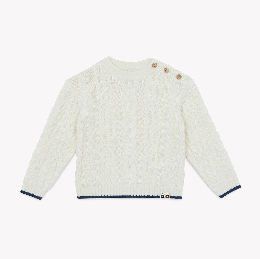 Pullover Maylon in Off-White