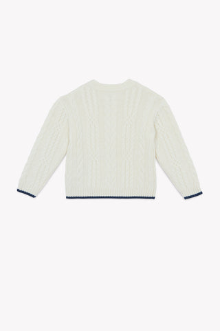 Pullover Maylon in Off-White