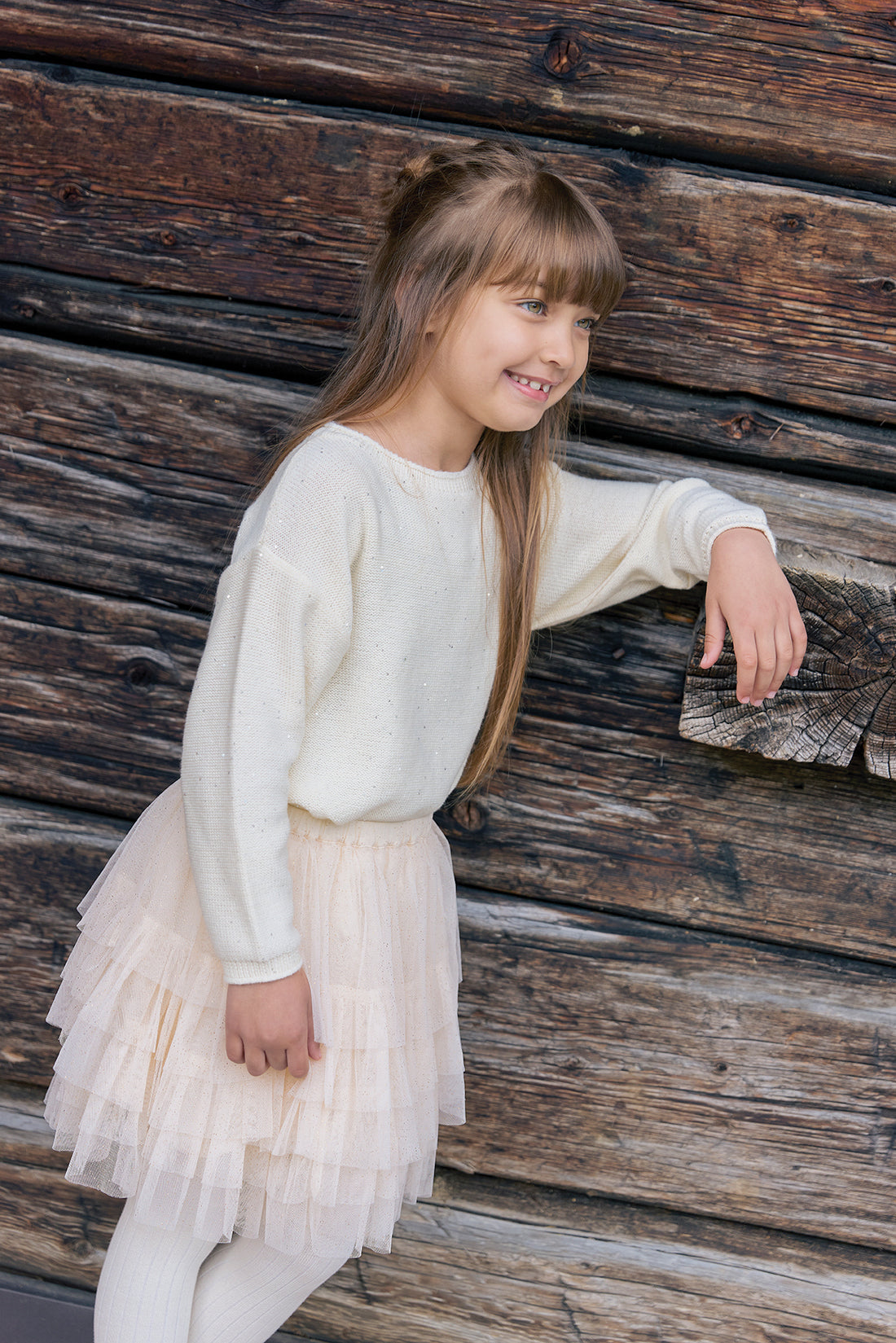 Tüllrock Montutu in Gold