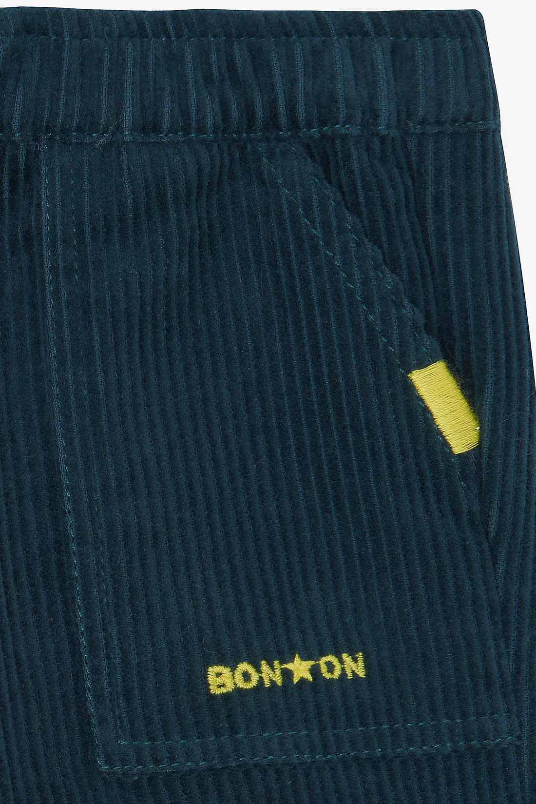 Baby Kordhose Darius in Petrol Blau