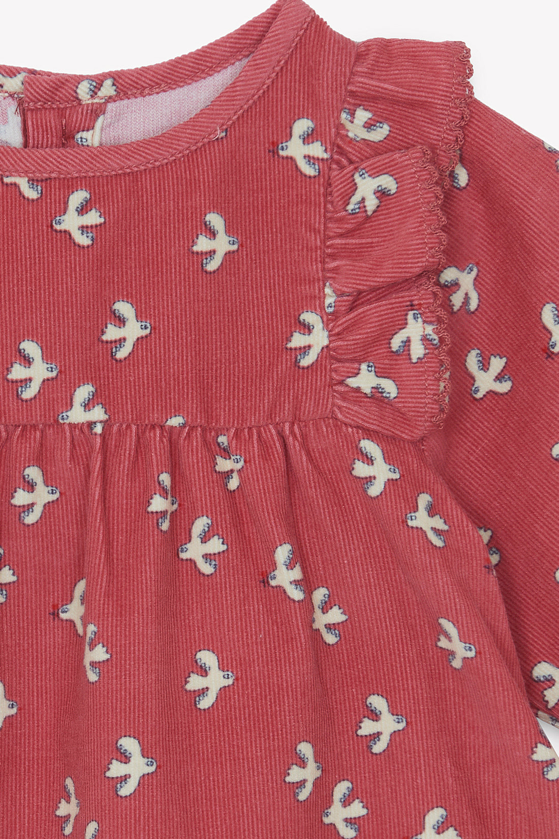 Baby Kordkleid Mirtle in pink