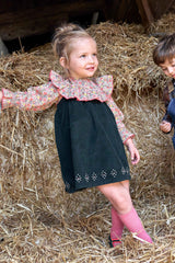 Baby Trägerkleid Madleine in Grün