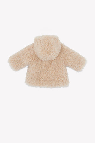 Baby Fellmantel Mignon in Beige