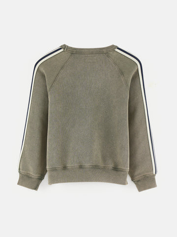 Sweatshirt Fago in Khaki